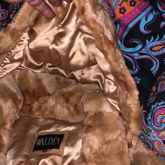 Men’s 5X Diamond mink jacket Real not fake fur. - Picture 3 of 4